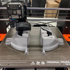 Printing of mold for Stop-Gap N95 RespiratorCAD. FDM print.