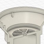 Digital model of valve seat for respirator mask